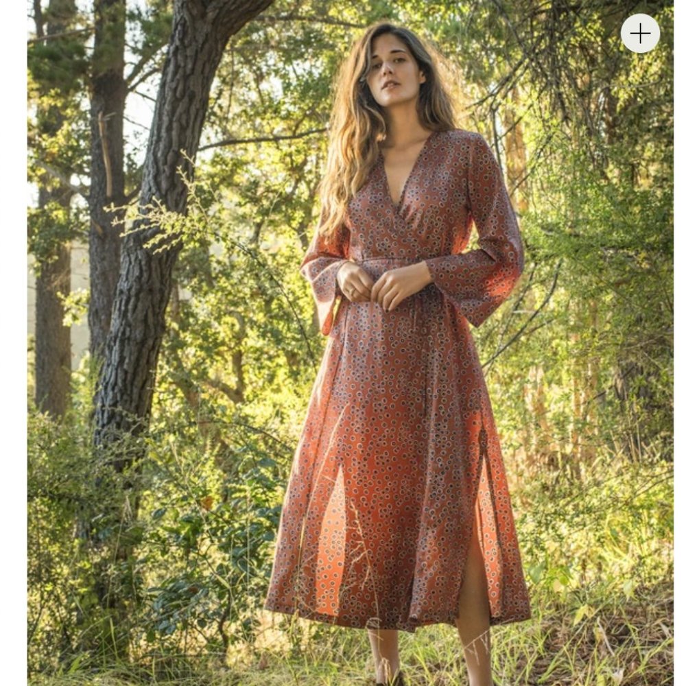 RHIANNON WRAP DRESS